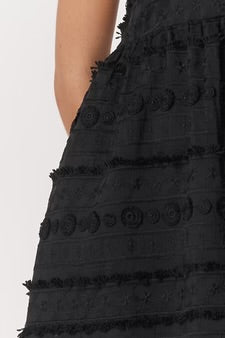 Sierra Lace Dress - Black