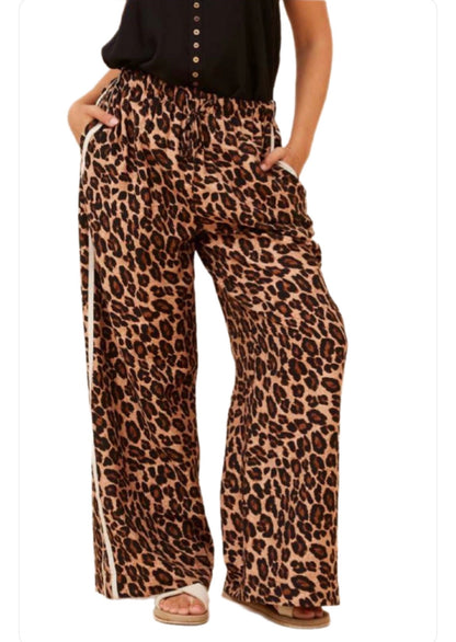 Wide Leg Pants - Animal