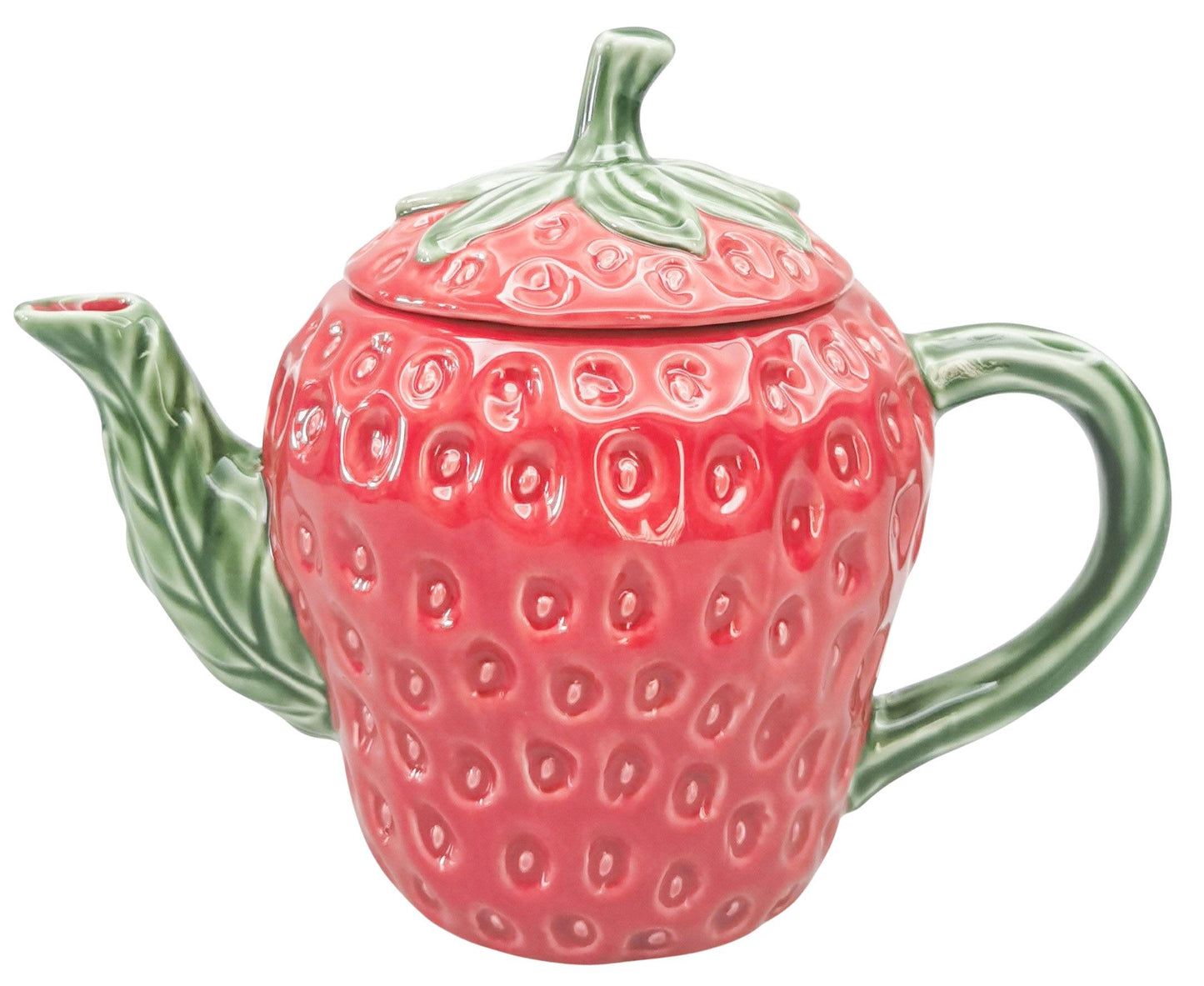 Strawberry Teapot Red 15cm