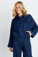 Goldie Jacket - Dark Blue