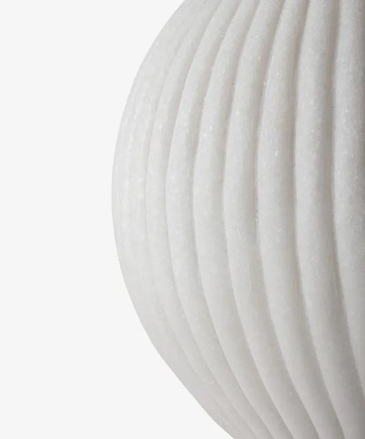 Ribbed Sphere Light Up Small
