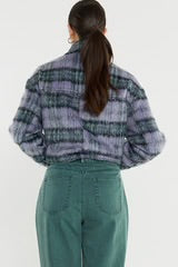 Shylah Slim Straight Jean - Green Wash