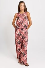 Coco Shell Tank - Coco Print