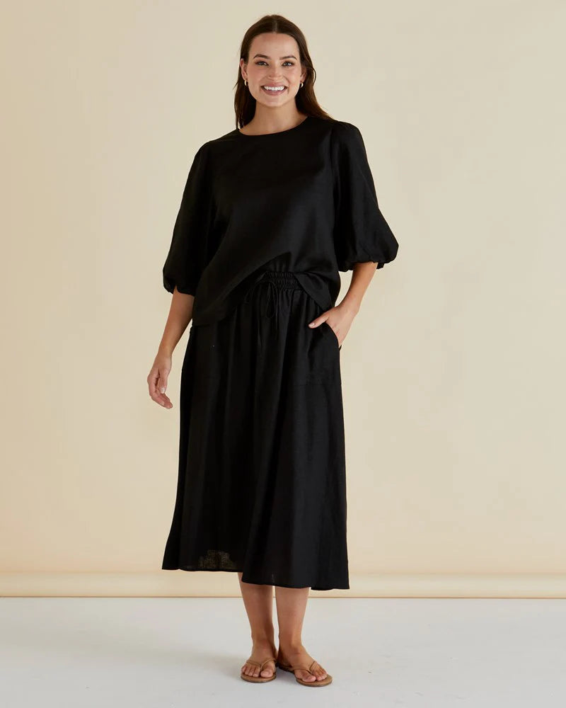 Belize Blouse - Black