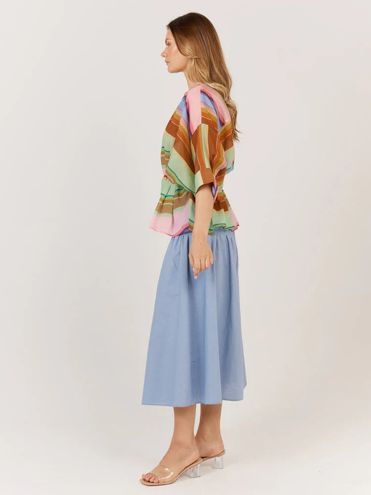Siesta Top - Stripe