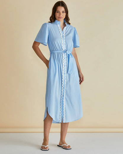 Immie Dress - Blue Ric Rac
