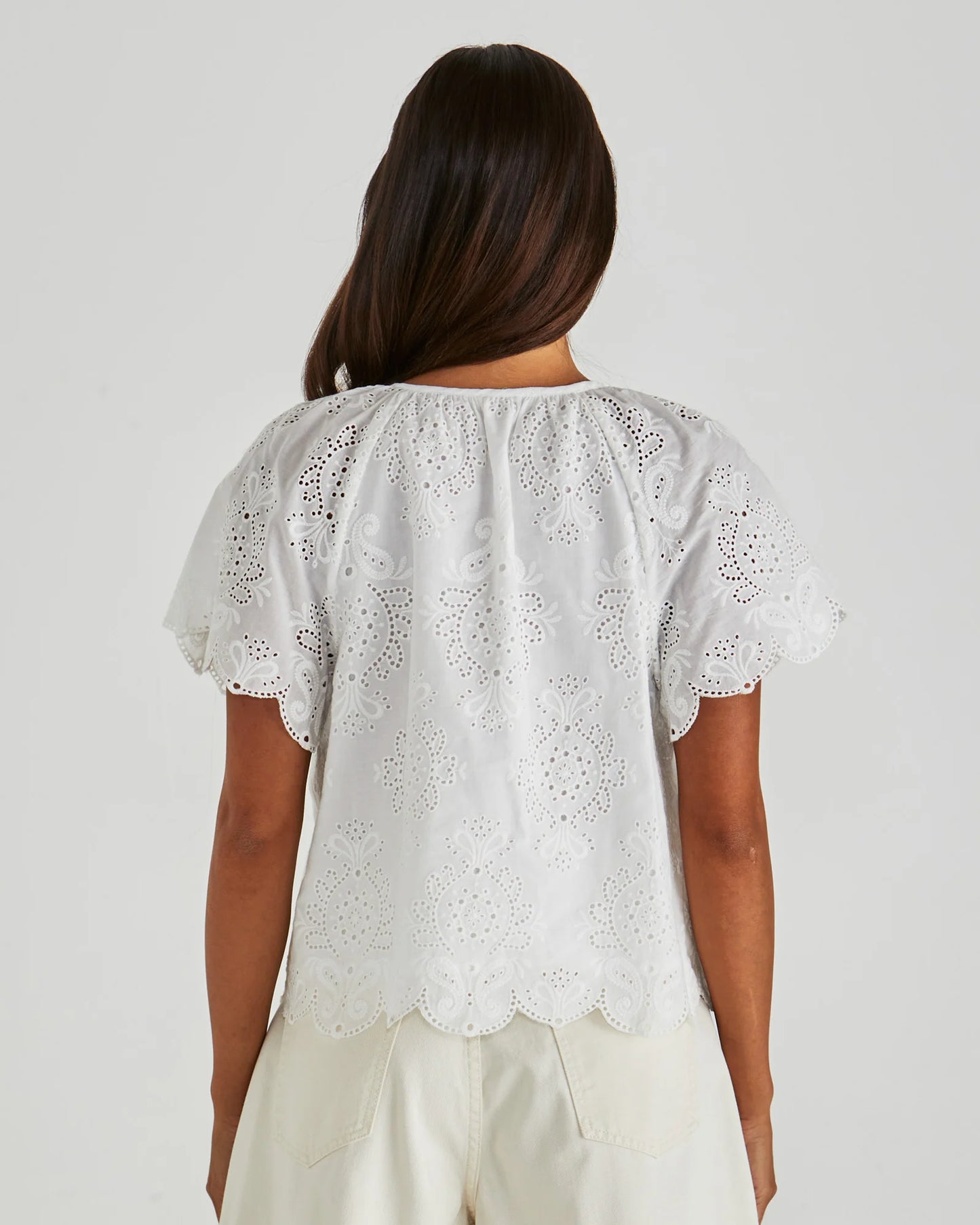 ANI BLOUSE - WHITE