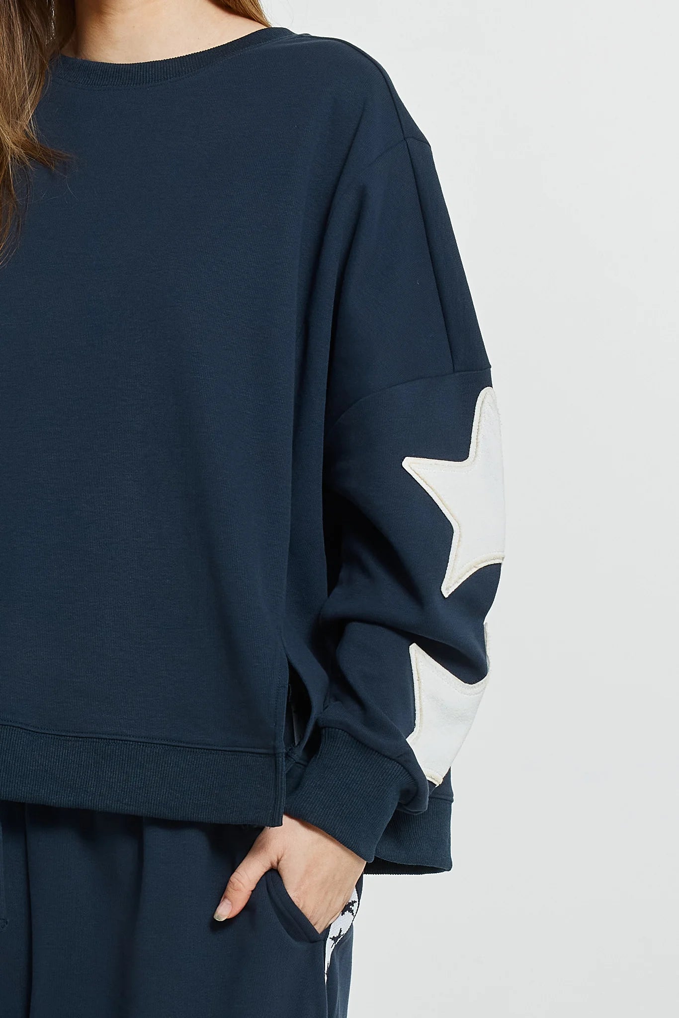 Saskia Sweatshirt - Navy