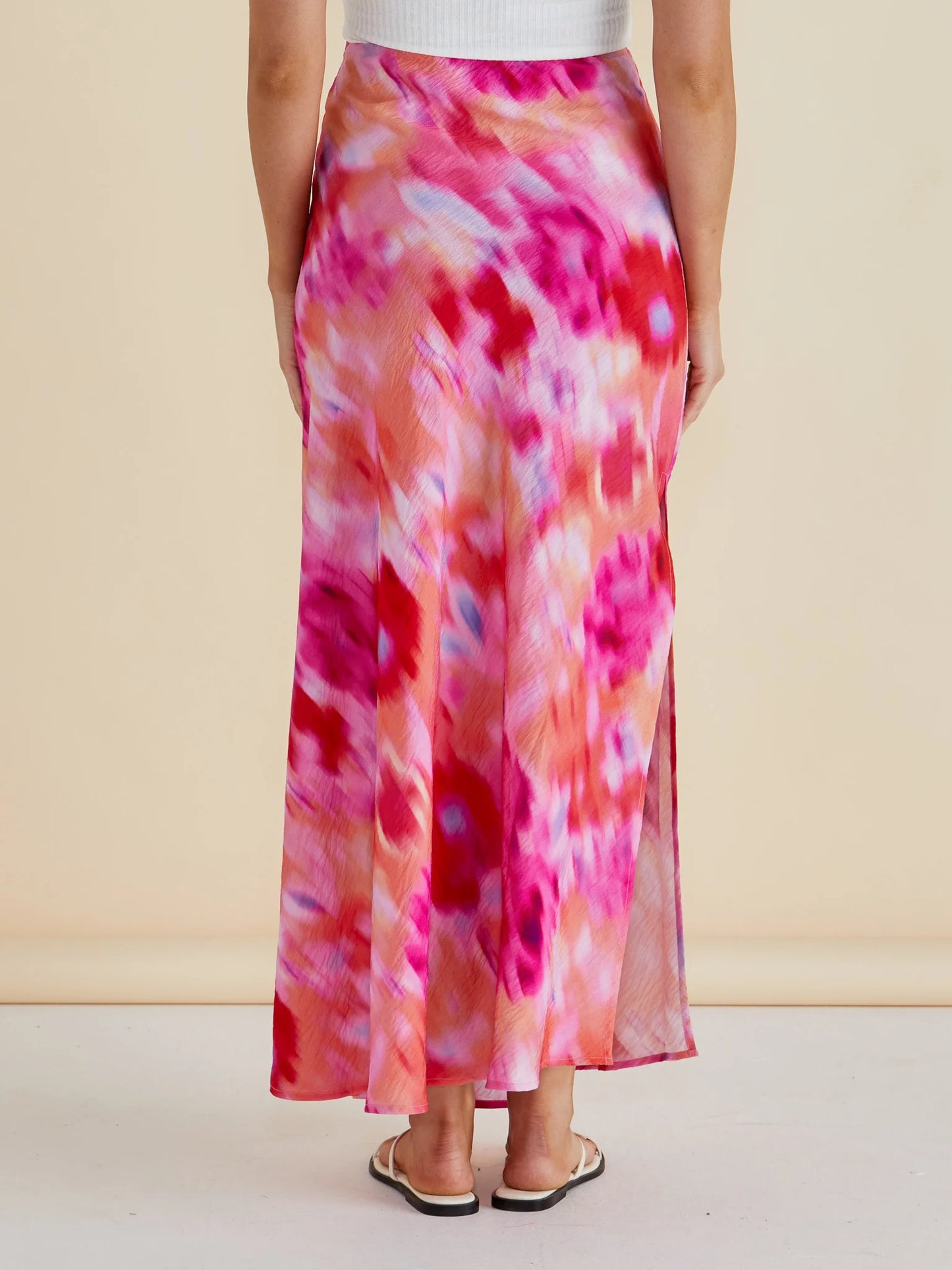Mindy Skirt - Floral Abstract Print