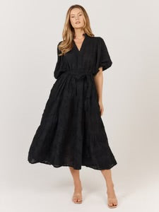 Gardenia Dress - Black