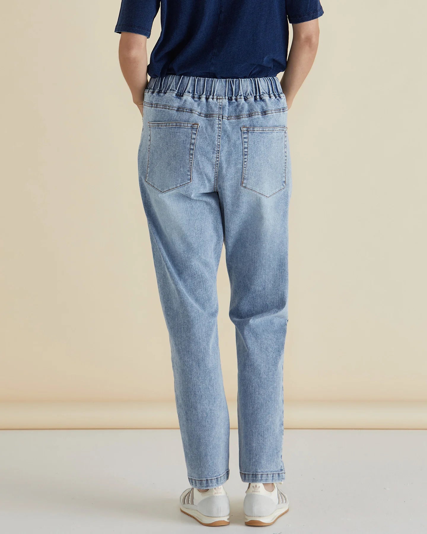 Haven Straight Leg Jean - Light Blue Wash