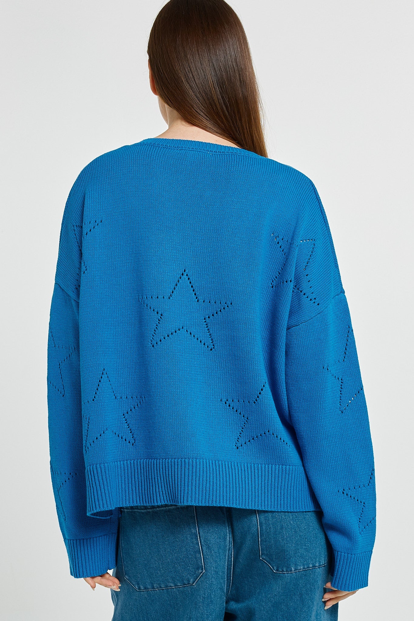 Selene Star Sweater - Blue