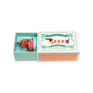 Mini Sausage Dog In A Little Box