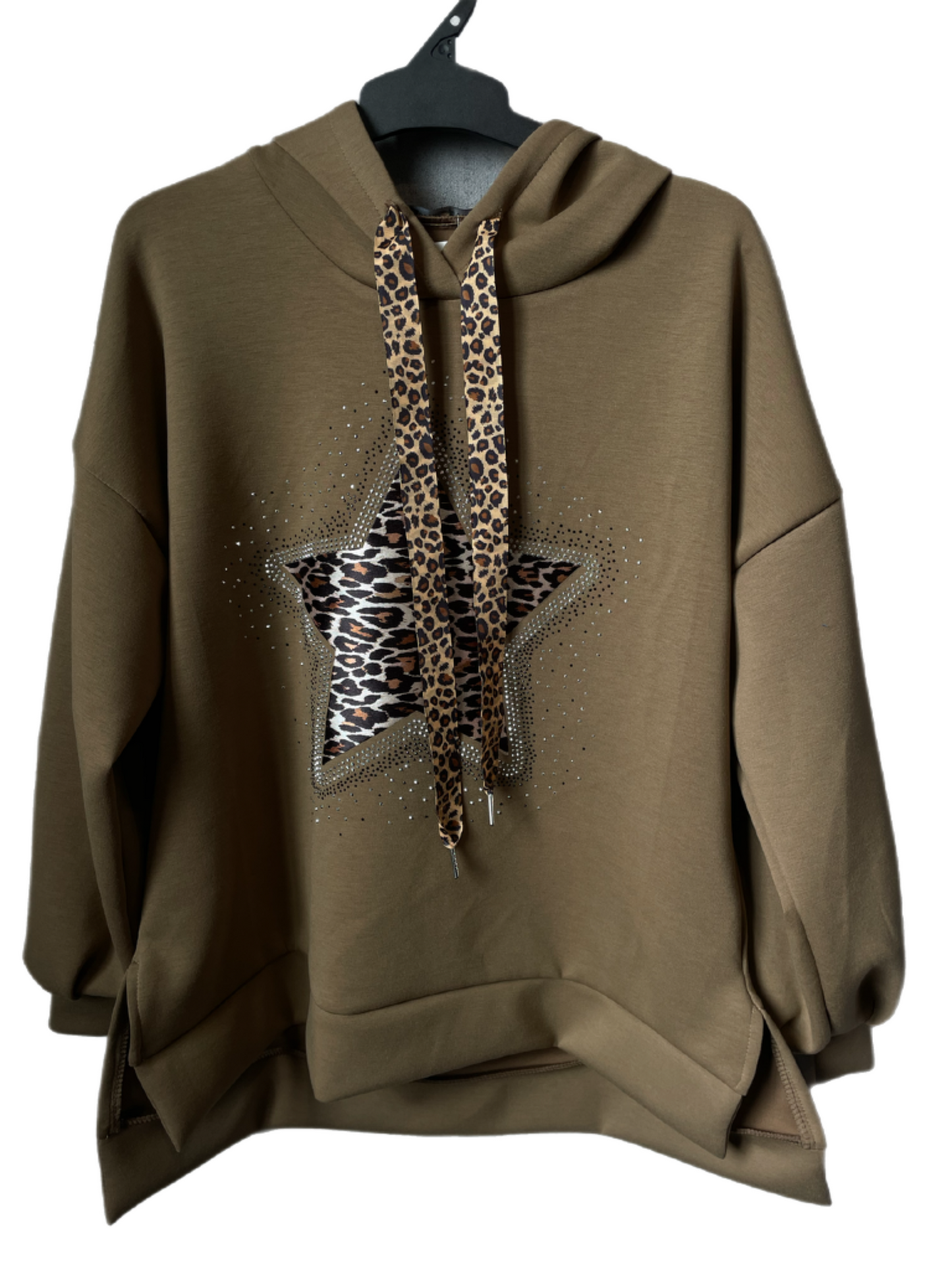 Star Hoodie - Khaki