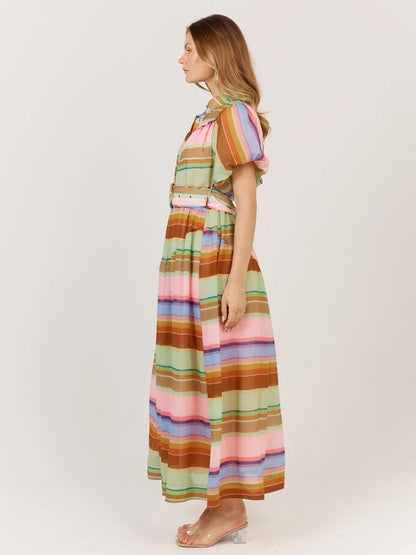 Siesta Dress - Stripe
