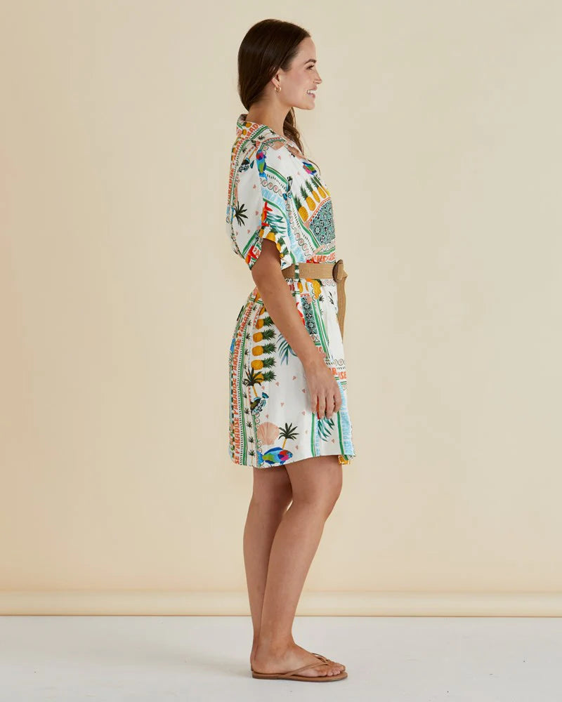 Archer Dress - Paradise Print