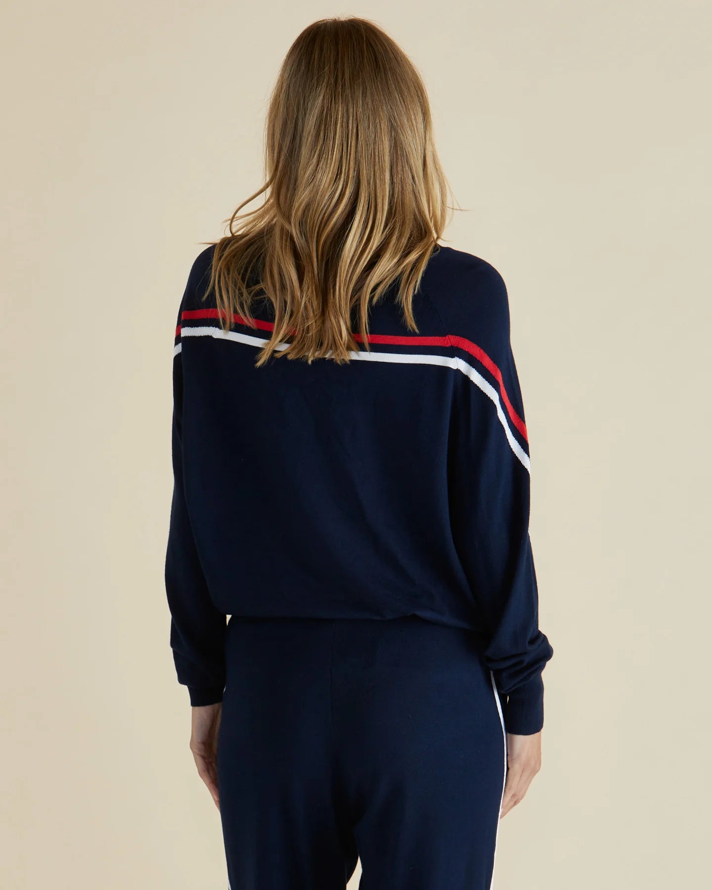 Karina Knit Sweater - Navy