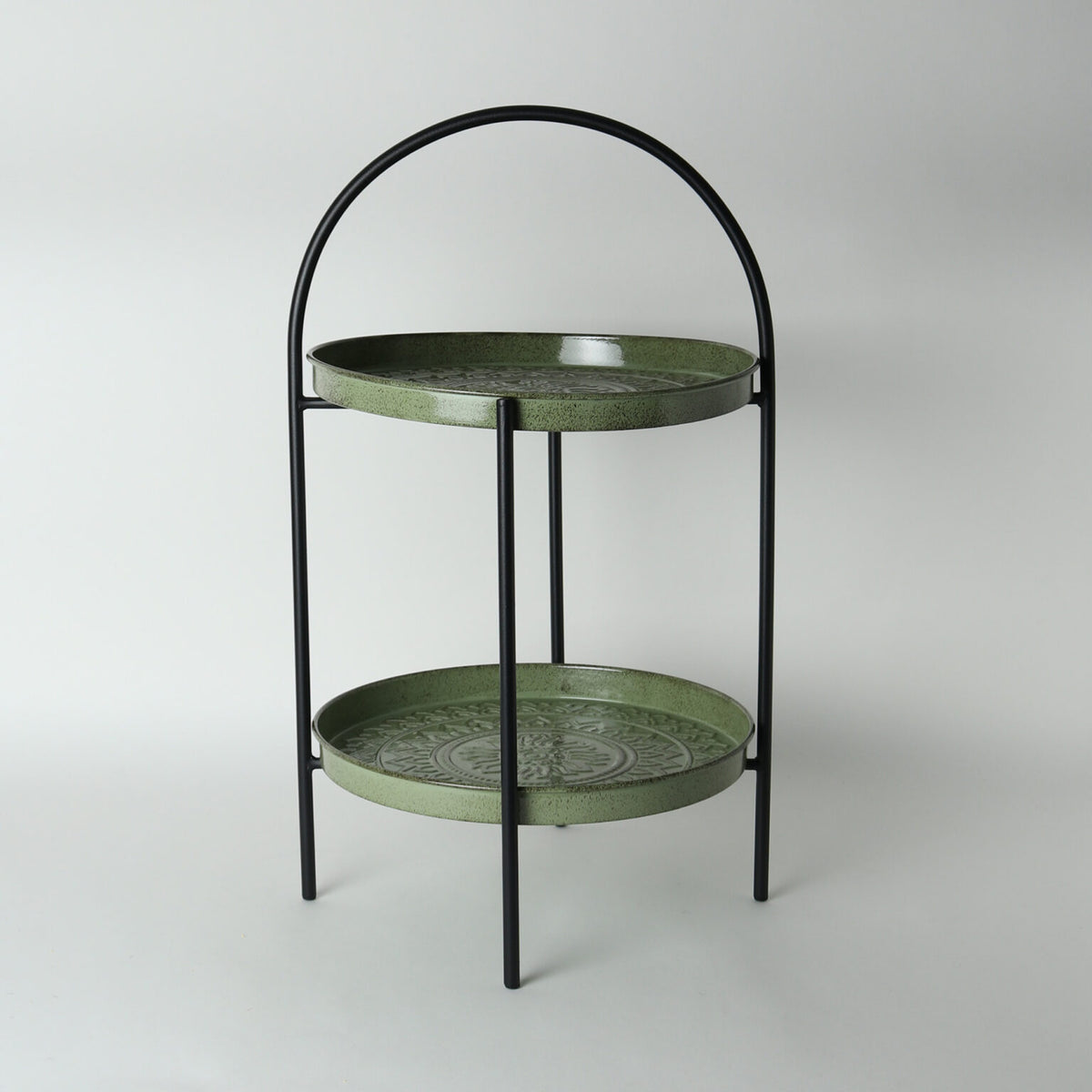 Aztec Tiered Stand - Sage