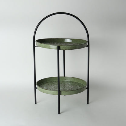 Aztec Tiered Stand - Sage