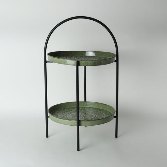 Aztec Tiered Stand - Sage
