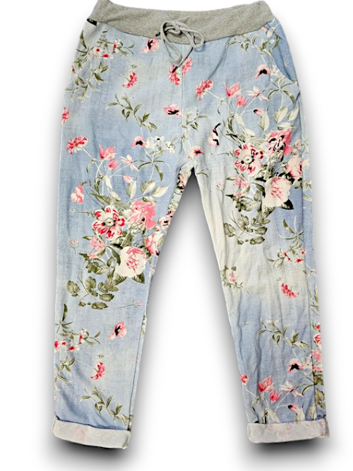 Light Denim Potpourri Cornelia Joggers