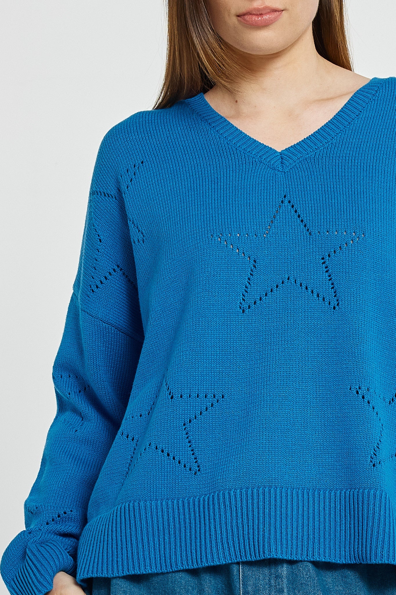 Selene Star Sweater - Blue