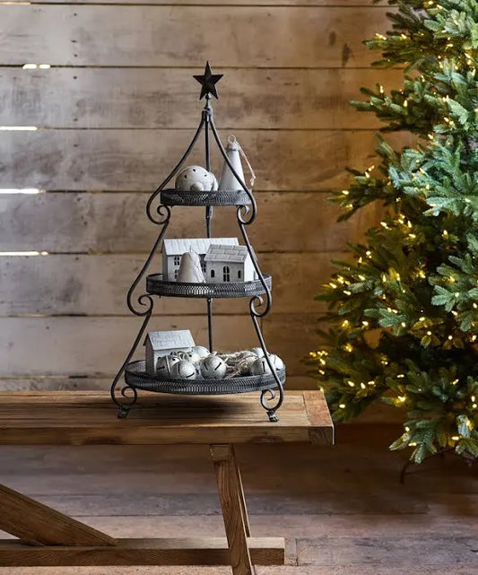 Tiered Christmas Stand Small