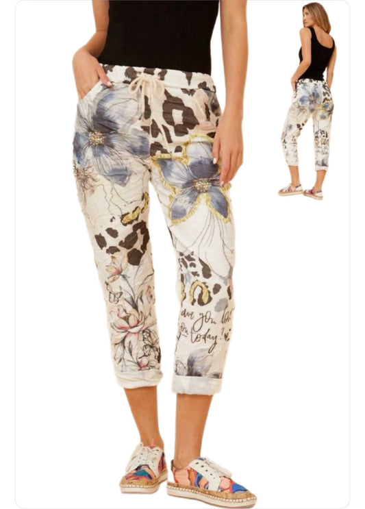 Magic Joggers -Summer Leopard
