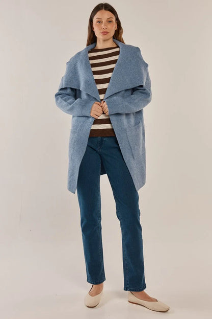Abigail Cardigan - Cornflower Blue