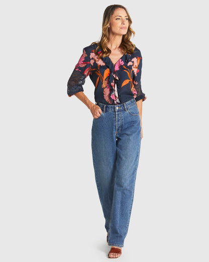 Captivation Shirt - Shadow Floral