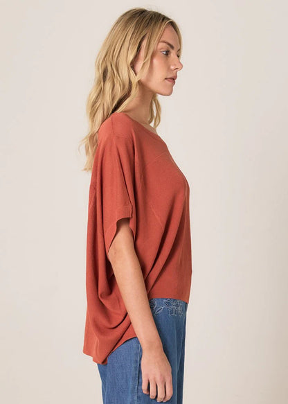 Esther Knit Top - Cinnamon