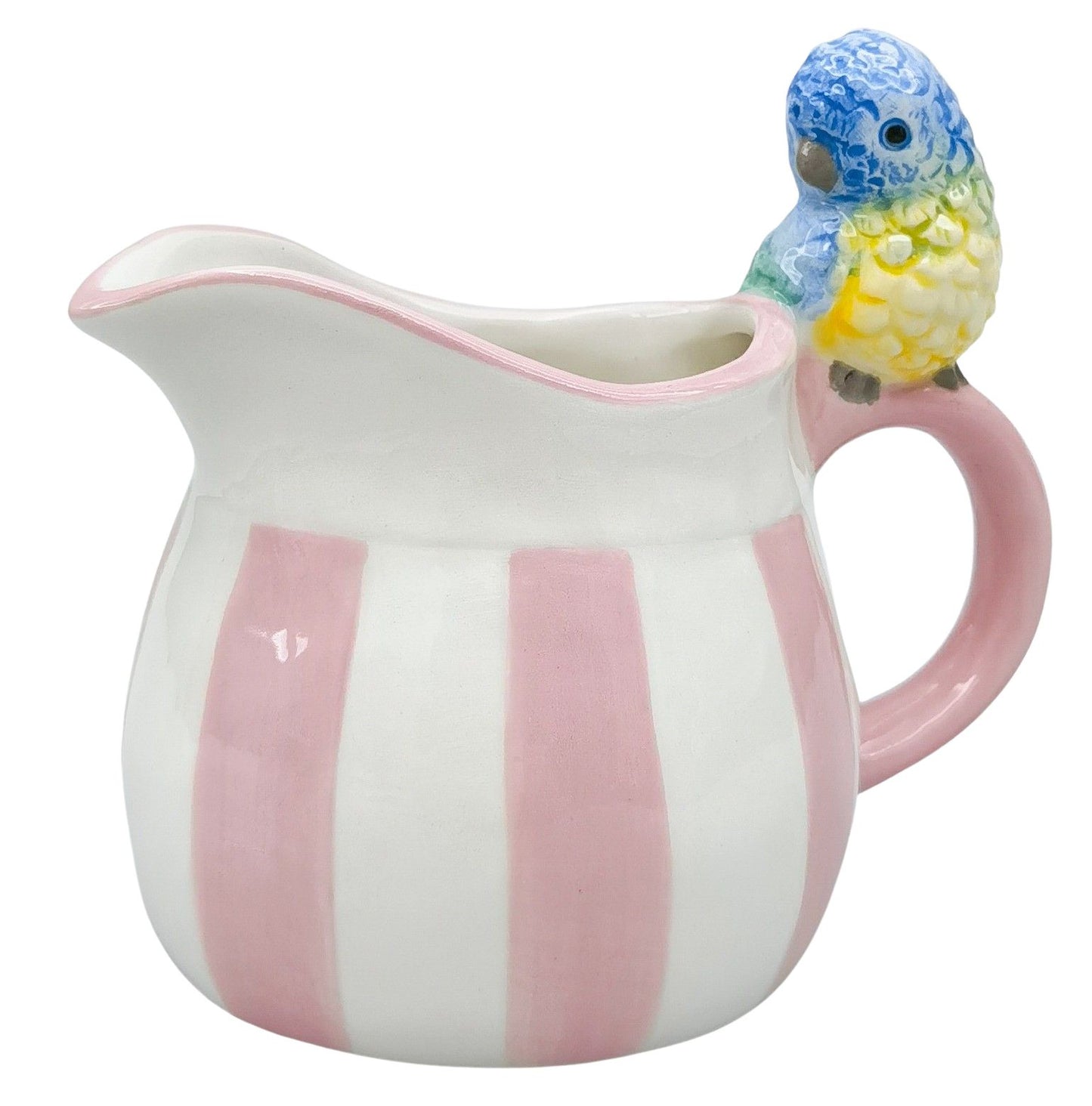 Perdy Parrot Jug Pink
