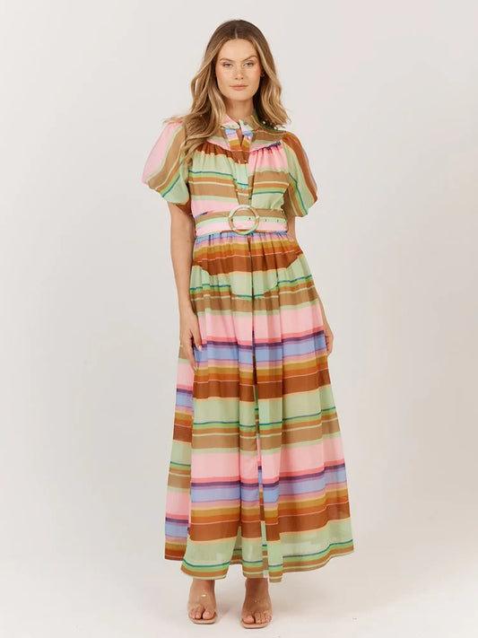 Siesta Dress - Stripe