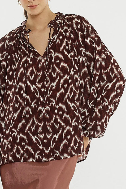 Willow Tie Front Blouse