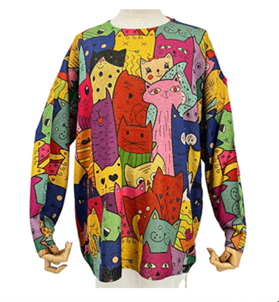 Autumn Knit -Cats