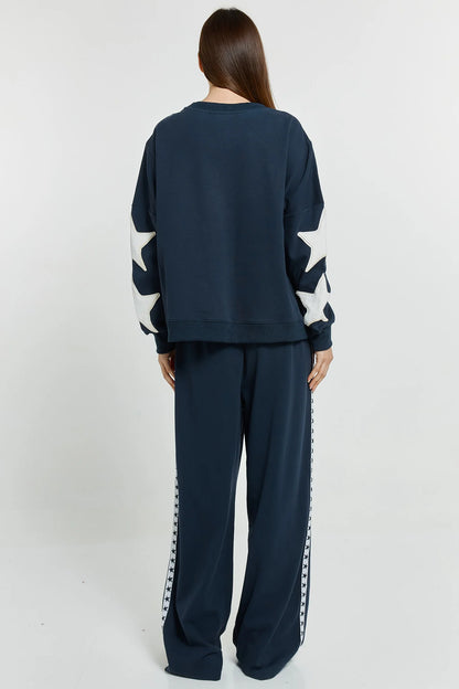 Saskia Trackpant - Navy