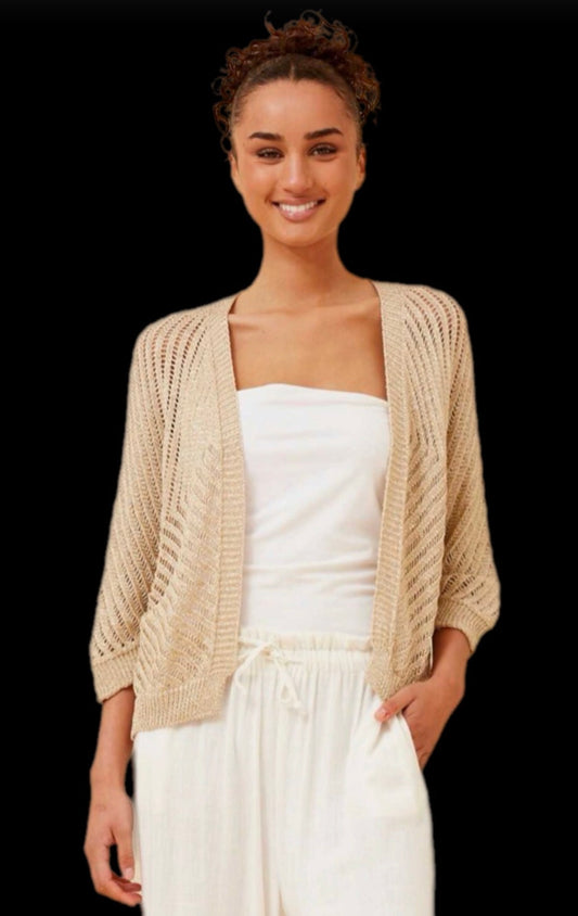 Gold Cardigan