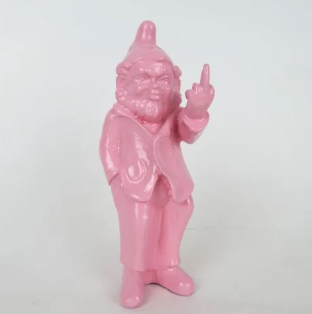 MINI NAUGHTY GNOME PINK SHERBERT 18CM HIGH