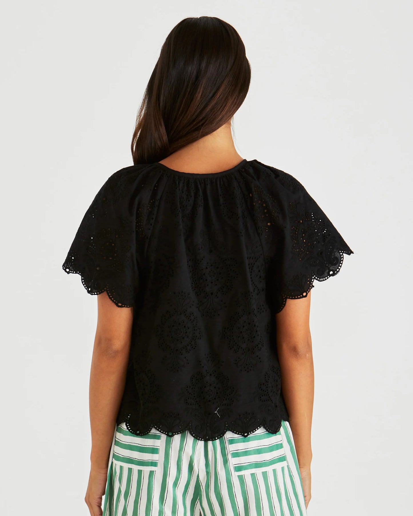 ANI BLOUSE - BLACK