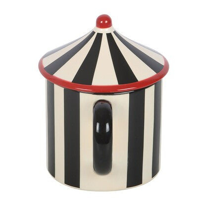 Circus Tent Lidded Coffee Mug