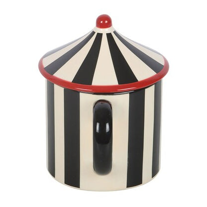 Circus Tent Lidded Coffee Mug