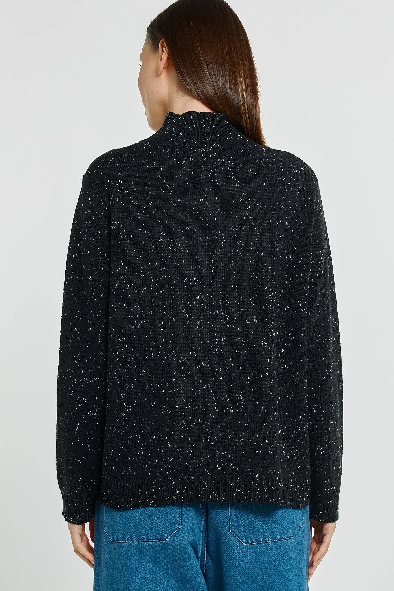 Carlin Knit Sweater - Black