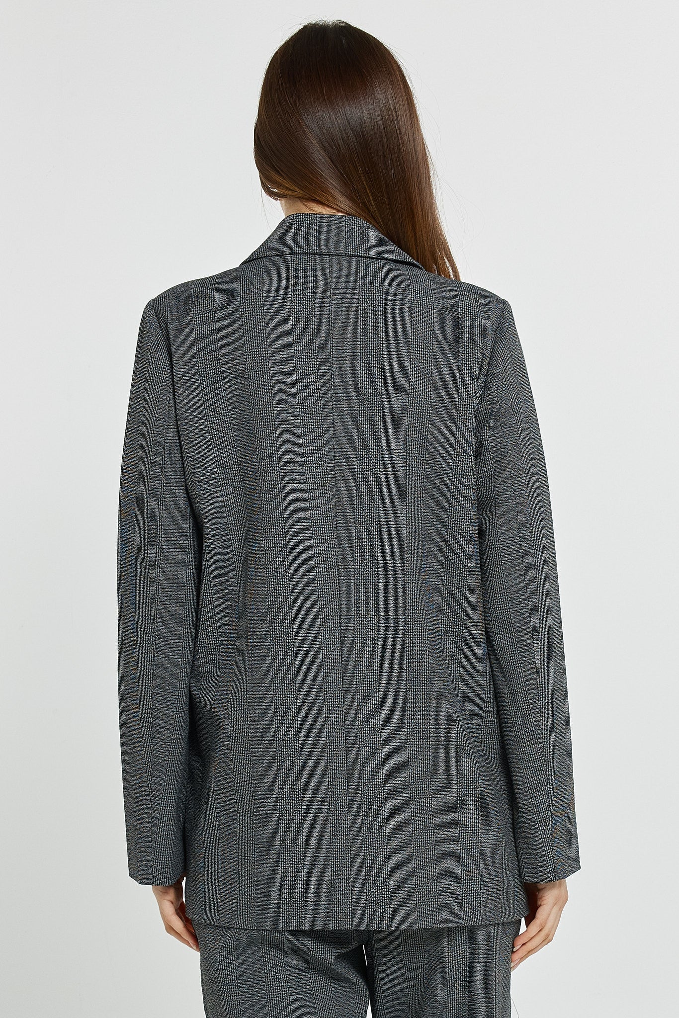Kenzie Blazer - Grey Check