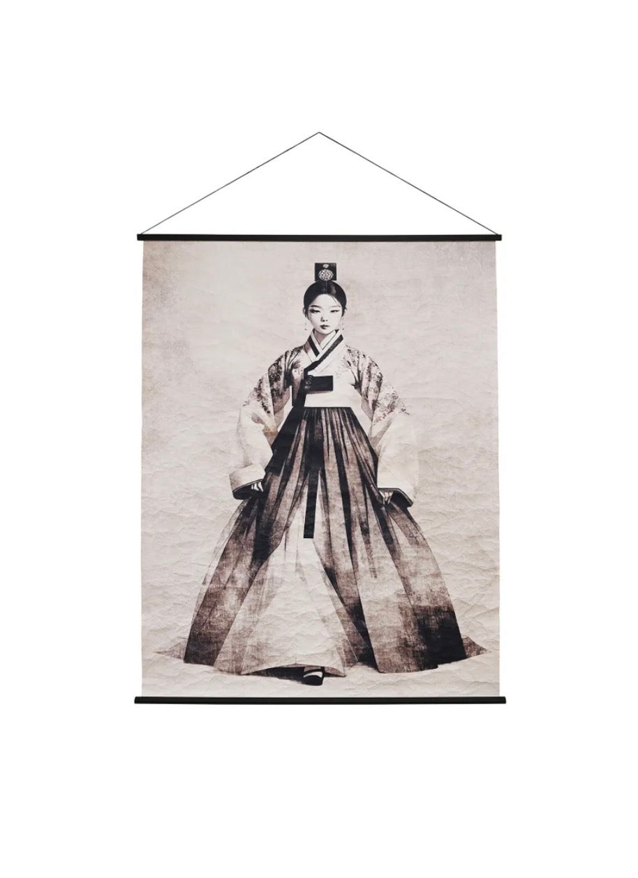 Hanging Paper Art - Lady Grace