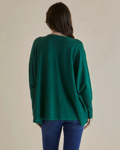 Destiny Knit Jumper - Green