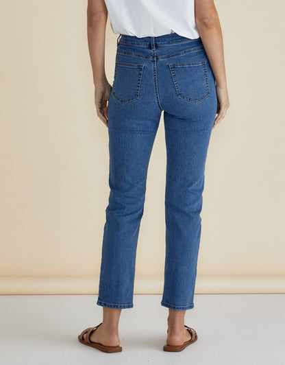 Stella Straight Leg Jeans - Vintage Wash
