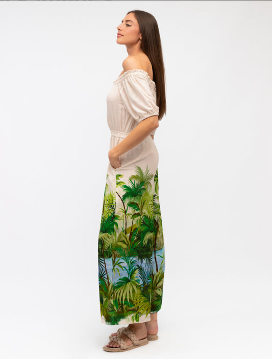 Label of Love Lush Tropics Jumpsuit
