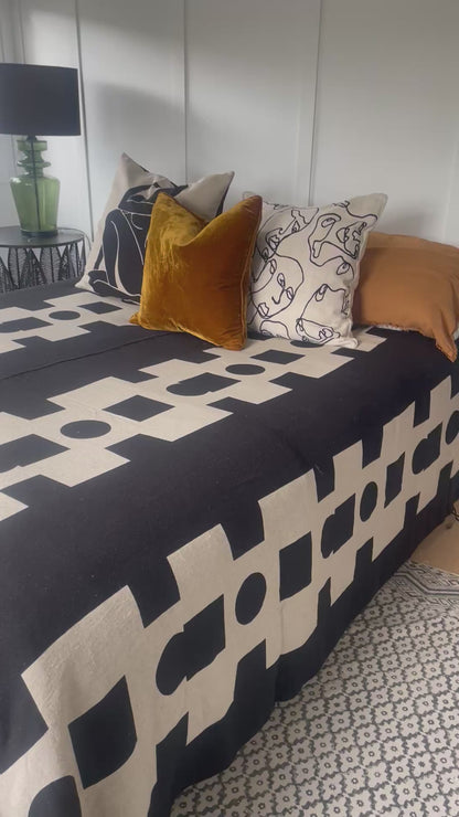 The George Linen Bedspread