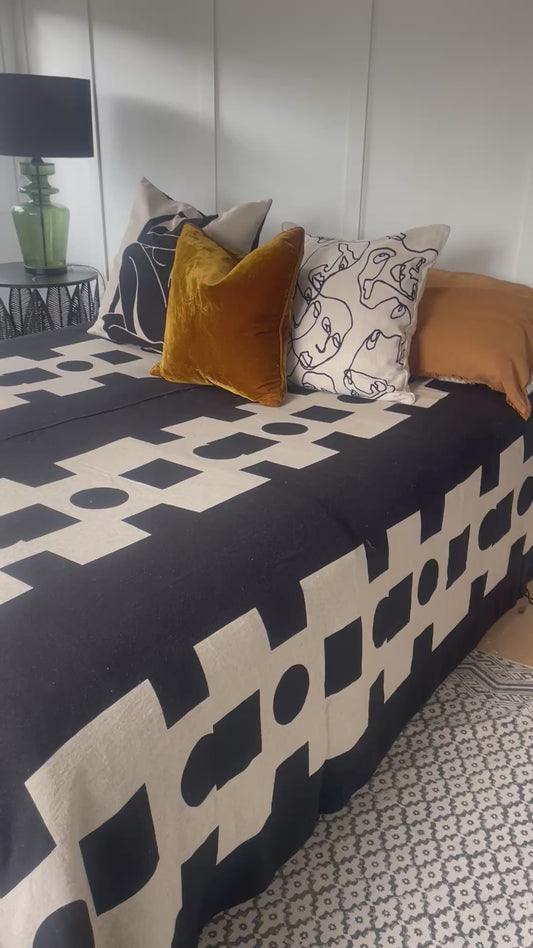 The George Linen Bedspread